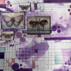 Alternative view of Art Journal Kit Purple Haze