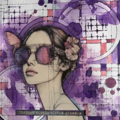 Art Journal Kit Purple Haze - Image 3