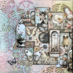 Alternative view of Art Journal Kit Steampunk Life