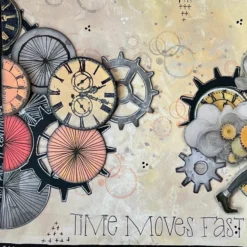 Alternative view of Art Journal Kit Time Moves Fast