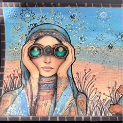 Alternative view of Art Journal Kit Desert Boho Girl
