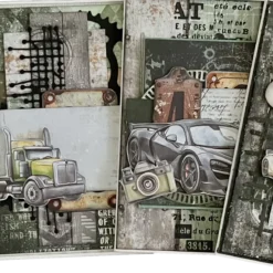 Cardmaking Kit November Man Cars