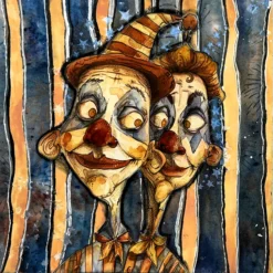 Alternative view of Art Journal Kit Circus Time
