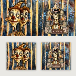 Art Journal Kit Circus Time